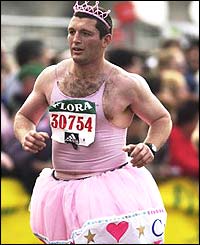 Charity runners