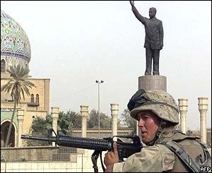 Marine in Baghdad