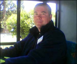 BBC Wales community bus driver Steve Jarvis 