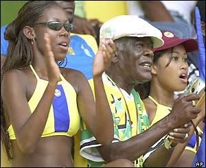 The West Indies fans have more to cheer