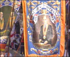 Colourful banners