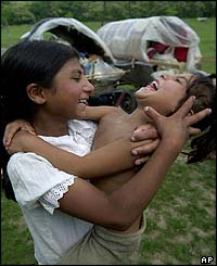 Children playing