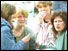 Mothers wait anxiously outside Dunblane primary school