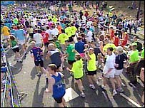 Hundreds of runners