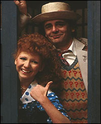 Bonnie Langford and Sylvester McCoy