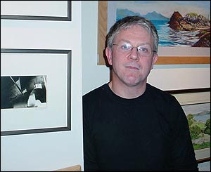 Owner of Oriel Gwyngyll Gallery, Edward Pari-Jones