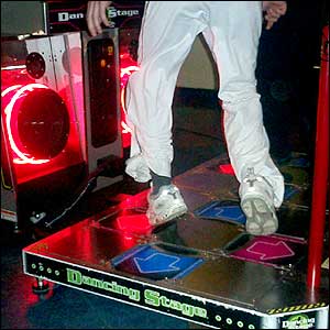 Fancy footwork