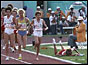 Mary Decker minutes after falling