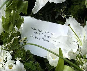 Floral tribute