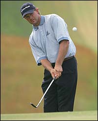 Retief Goosen leads after the third round