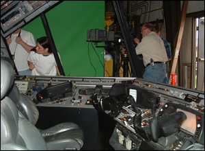 Actor/director Shane Felux spent three years and $20,000 to make his own Star Wars fan film, Revelations. He built the cockpit of a space ship in the film in his basement.