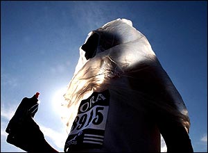 Marathon runner Andy Mansi