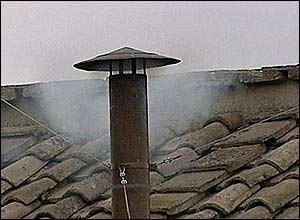White smoke 