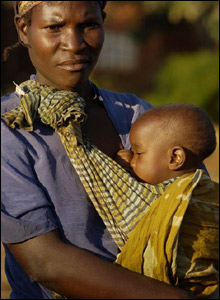 Mother and baby 