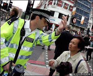 Police at Edgware Road