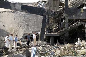 Scene of an attack