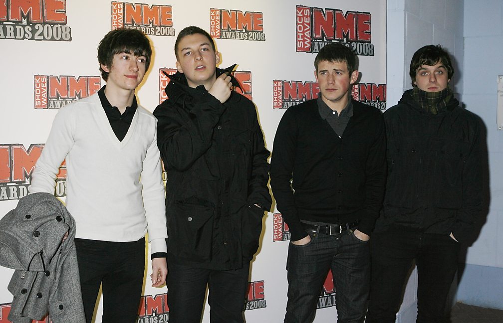 Arctic Monkeys at the 2008 NME Awards