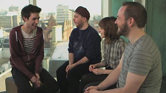 BBC Sound of 2013 - CHVRCHES interview with Ally McCrae