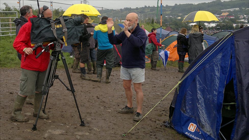 Newsworthy Farm: BBC News at Glastonbury