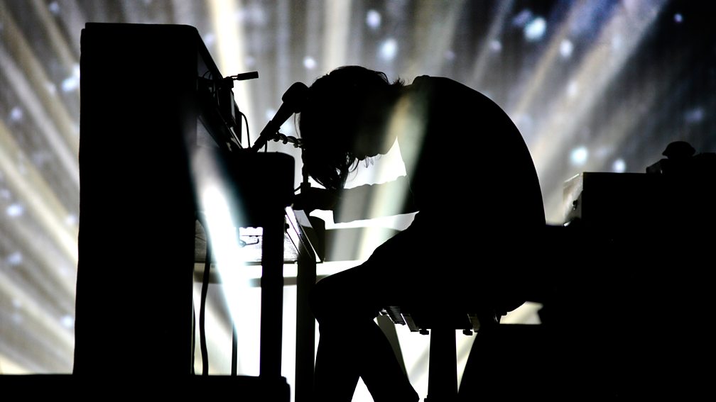 Jonny Greenwood, Radiohead - Pyramid Stage Friday