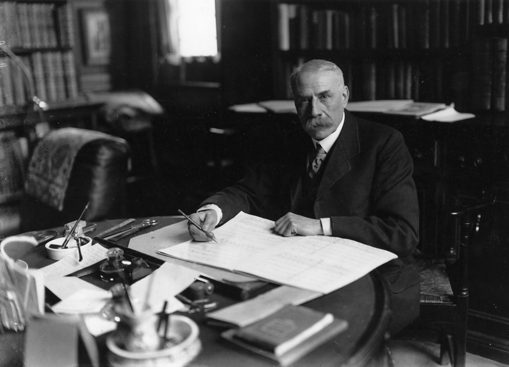 Edward Elgar in 1919