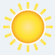 Sun - optimistic