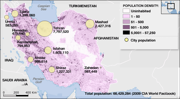 Iran Map