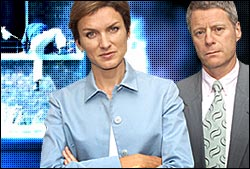 Nick Ross and Fiona Bruce