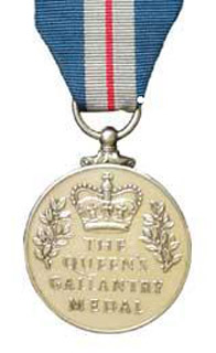 Queens gallantry medal image
