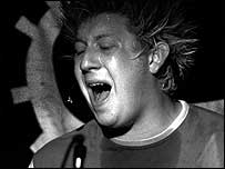 Cutback's drummer Karl Jagger.