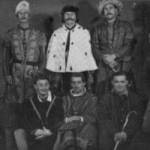 POWs in their production of "The Merchant of Venice" in Stalag Luft 3, 1943.