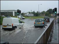 Flooding in Swindon
