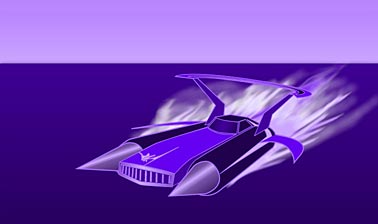 Speedboat on Damogran - by Andrew Nolan