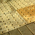 Tactile paving: definitely not Tanni's favourite thing