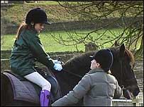 Riding lesson