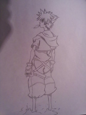 Sora at the beach(re done)