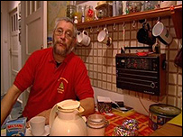 Detlef in kitchen
