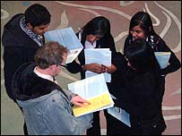 Young People at the Peepul Centre in Leicester