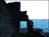 Ruins at Hallsands