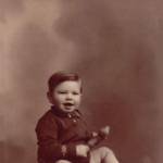 Roger Marsh with toy dog