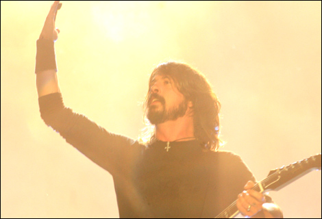 Dave Grohl headlines the V Stage