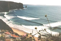 Arrifana from the cliff top