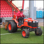 Andrew on his tractor