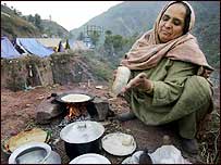 زلزلے کے متاثرین