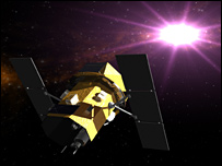 نقشی از تلسکوپ فضايی سوئيفت