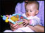 mother reading to child