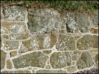 Sea wall at St Catherine