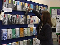 West Suffolk MIND's information display