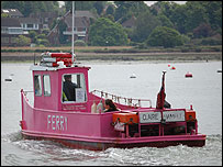 Hamble/Warsash Claire ferry