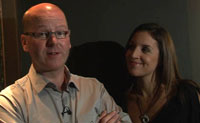 David Moore and Sarah Willingham